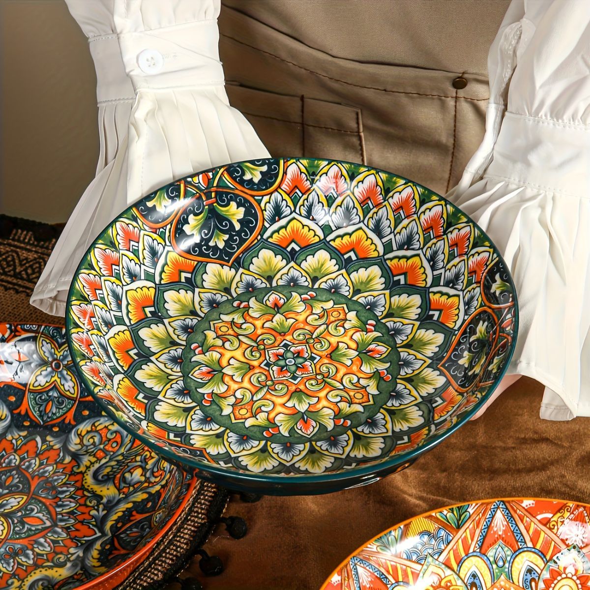 Ceramic Dinner Plates 4-Piece Set – view 4
