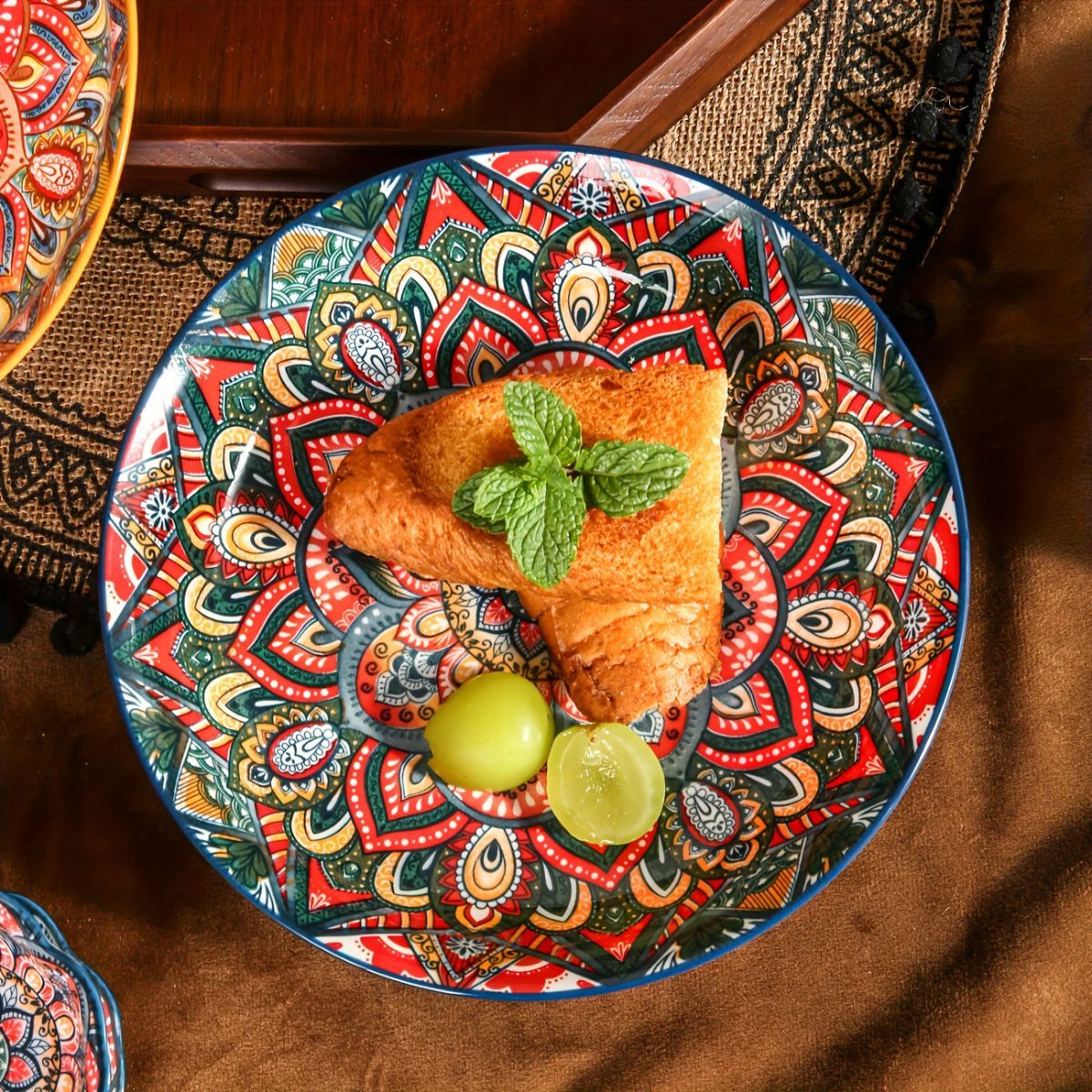 Ceramic Dinner Plates 4-Piece Set – view 9