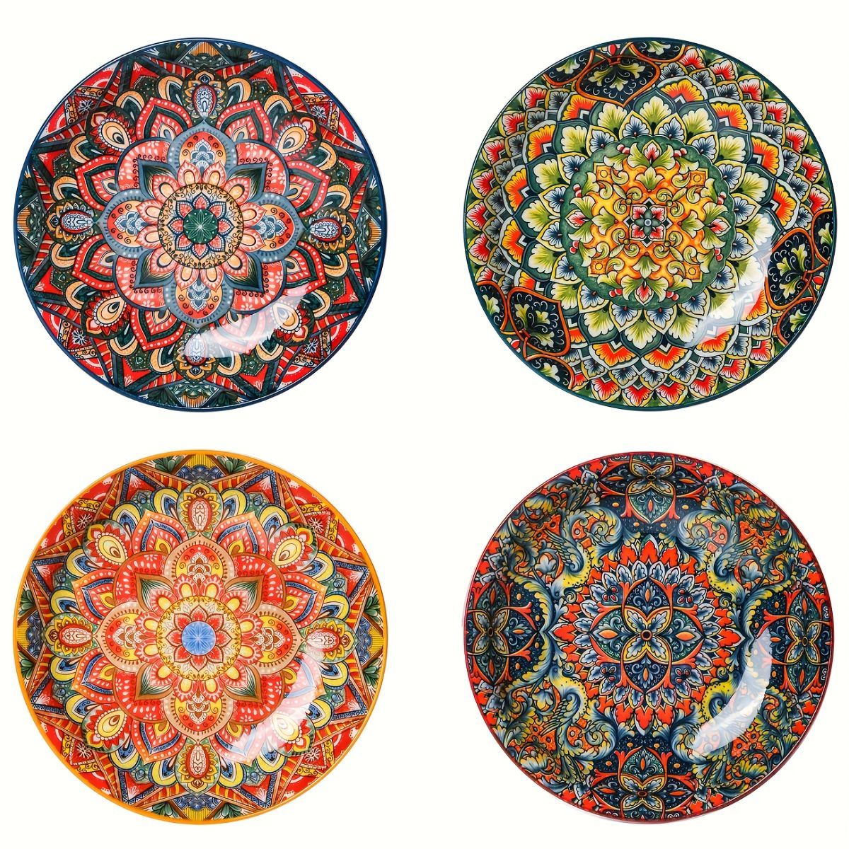 Ceramic Dinner Plates 4-Piece Set – view 10