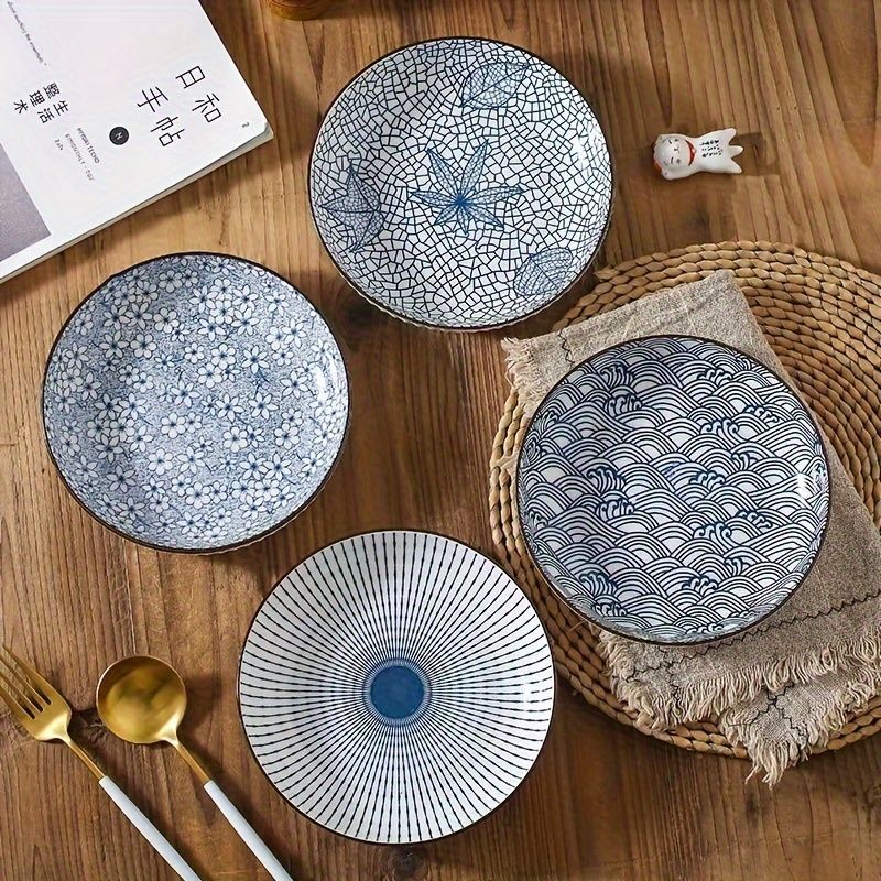 Ceramic Dinner Plates Set Of 4 – view 4