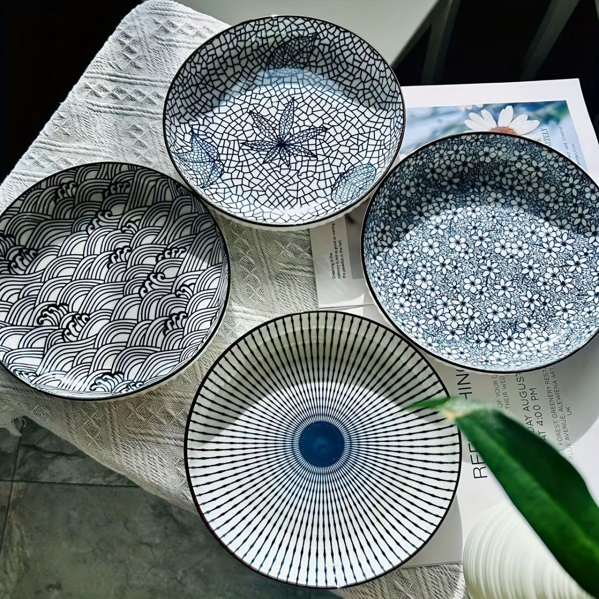 Ceramic Dinner Plates Set Of 4 – view 5
